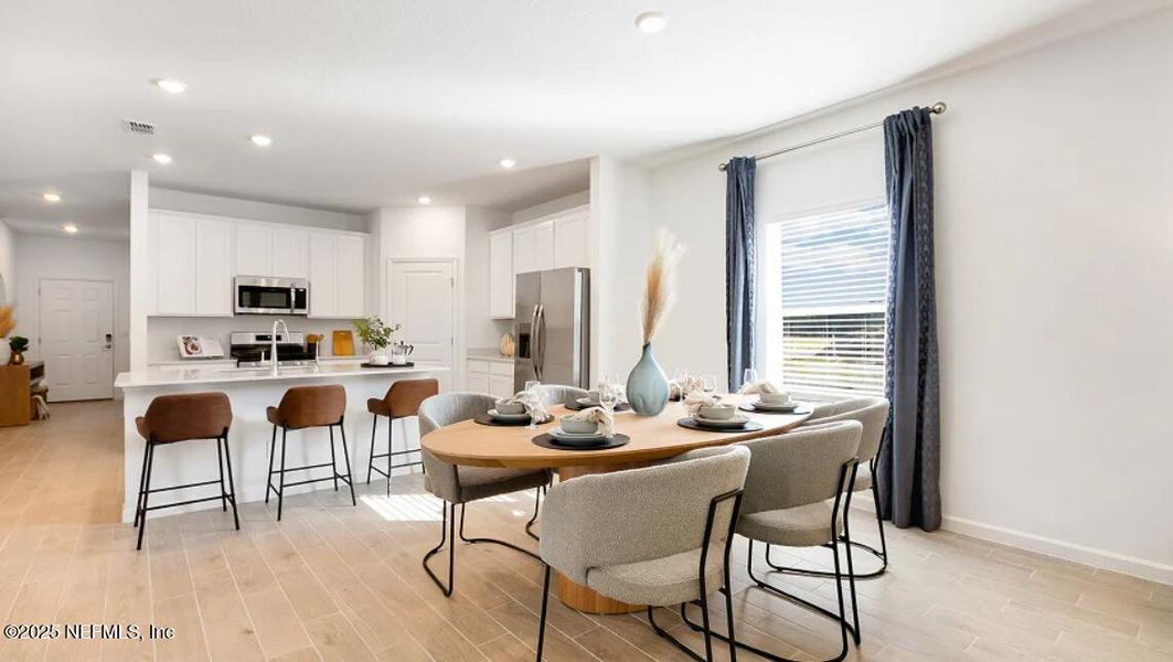 Furnished interior view inside a new home in Saddle Oaks, Jacksonville (Image 6).