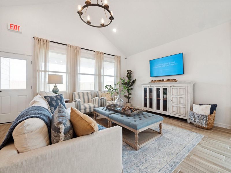 Cozy great room (*Photo not of actual home and used for illustration purposes only.) Cozy great room (*Photo not of actual home and used for illustration purposes only.)