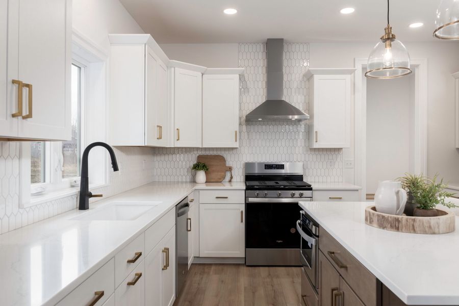Representative furnished interior of a home built from the The Cambridge by Forbes Capretto Homes in Cannon Woods, Clarence (Image 13).