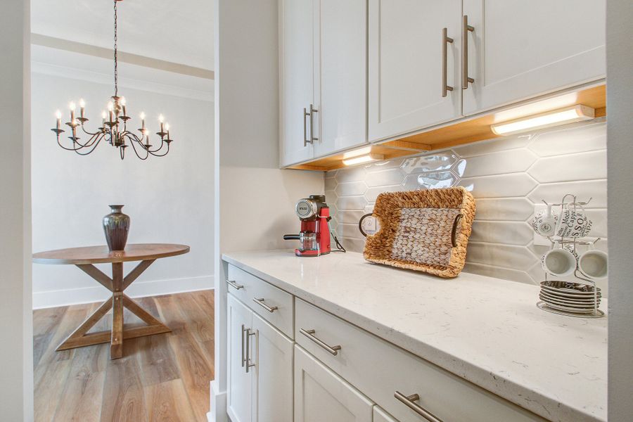 Furnished interior view inside a new home in Pamlico Terrace, Awendaw (Image 13).