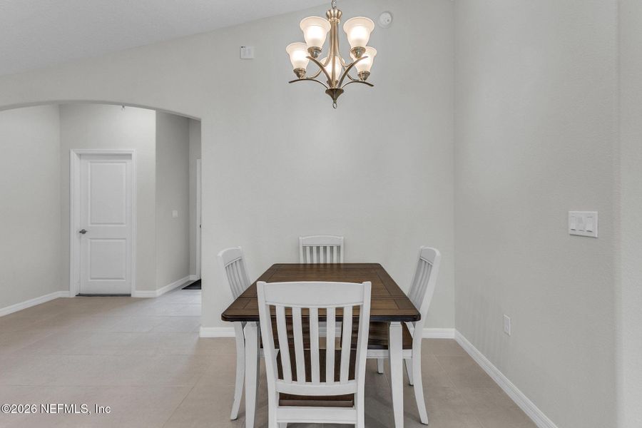 Furnished interior view inside a new home in , Palm Coast (Image 8).