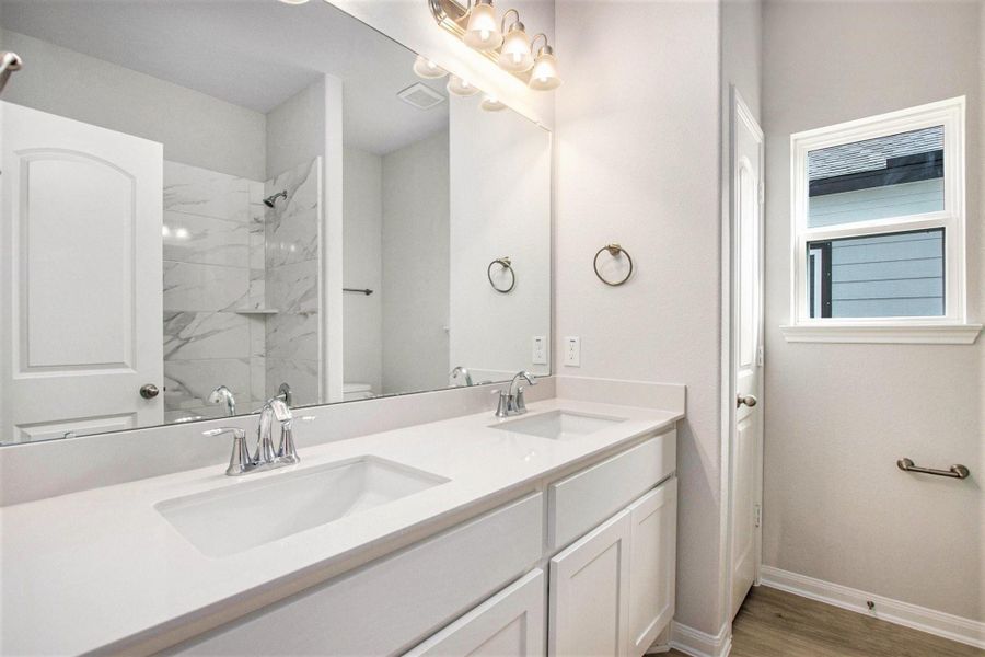 Furnished interior view inside a new home in , Bay City (Image 12). Furnished interior view inside a new home in , Bay City (Image 12).