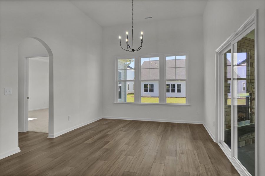 Spacious, unfurnished interior of a new home in Grand Park, Leland (Image 15).
