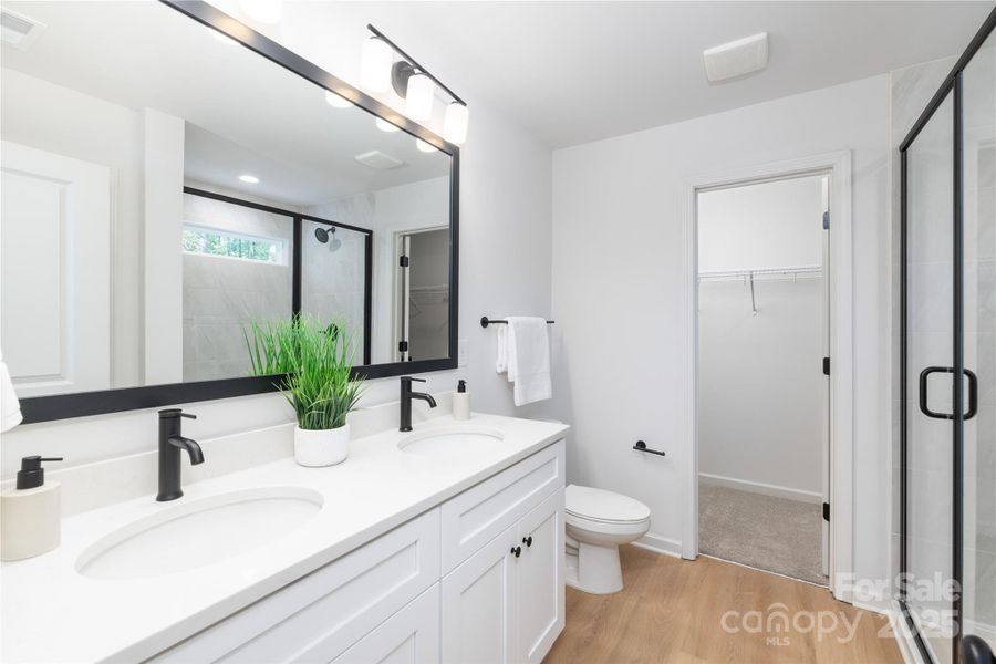 Furnished interior view inside a new home in , Charlotte (Image 22).