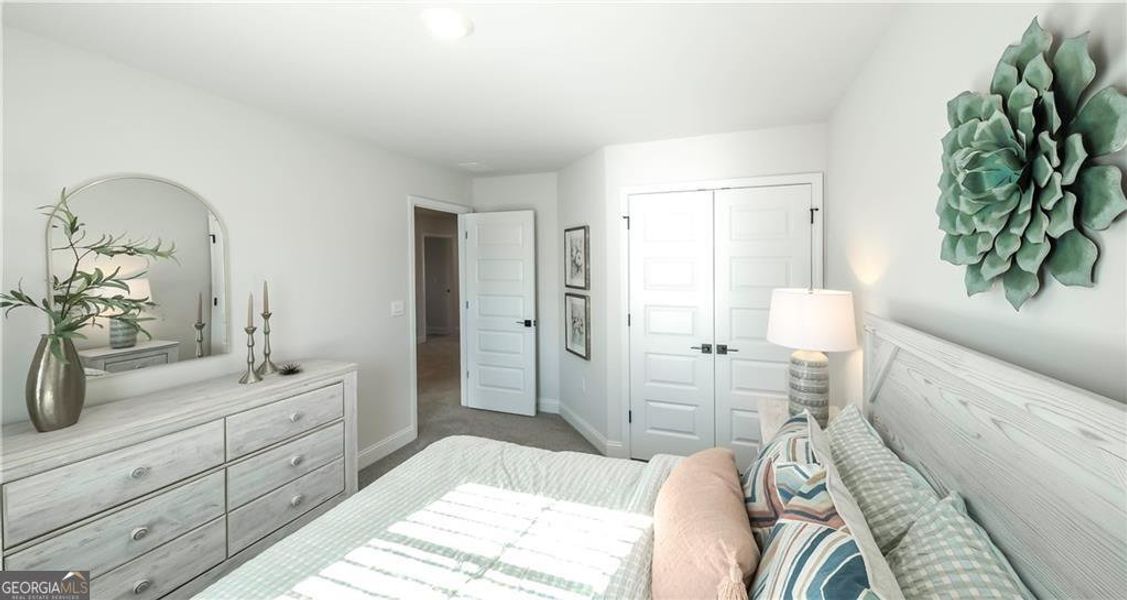 Furnished interior view inside a new home in Canterbury Villas, Carrollton (Image 15).