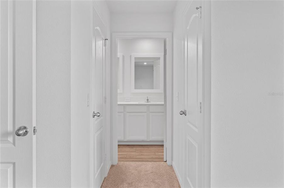 Spacious, unfurnished interior of a new home in Noah Estates at Tuscany Preserve, Poinciana (Image 12). Spacious, unfurnished interior of a new home in Noah Estates at Tuscany Preserve, Poinciana (Image 12).