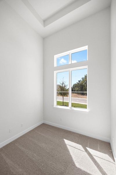Spacious, unfurnished interior of a new home in Parmer Ranch - 60', Georgetown (Image 26). Spacious, unfurnished interior of a new home in Parmer Ranch - 60', Georgetown (Image 26).