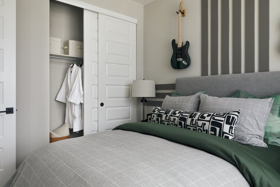 Representative furnished interior of a home built from the Brendon by Lokal Homes in Victory Ridge, Colorado Springs (Image 8).