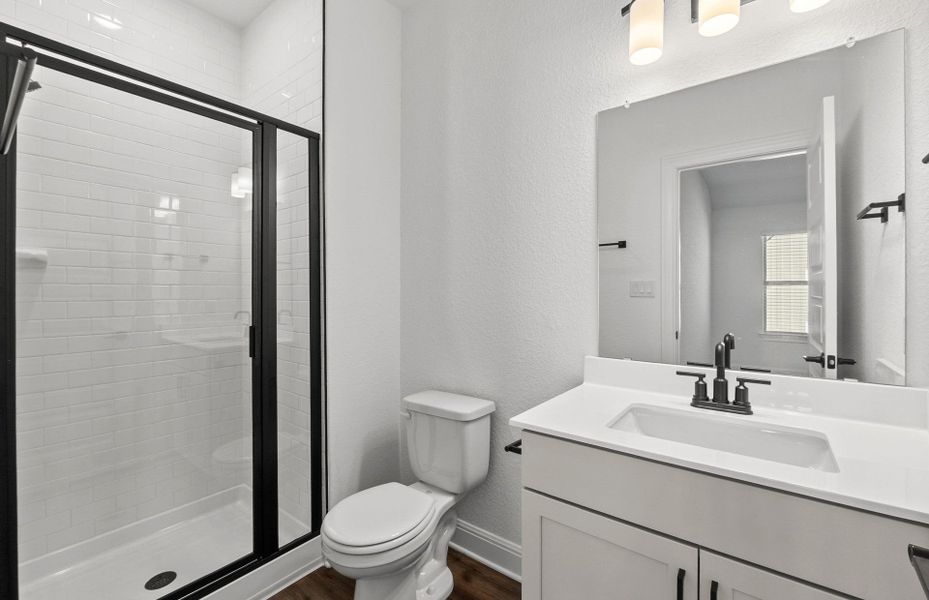 Furnished interior view inside a new home in Santa Rita Ranch, Liberty Hill (Image 15).