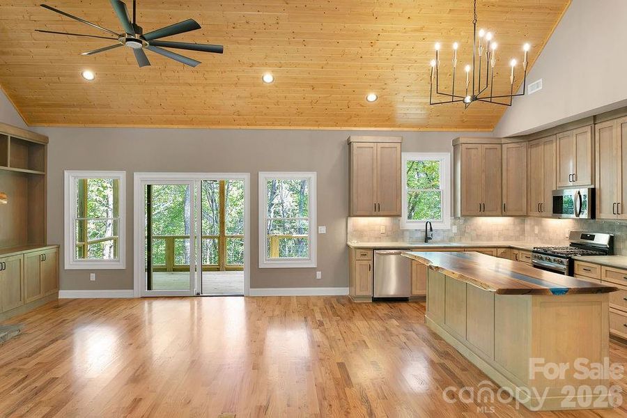Furnished interior view inside a new home in , Brevard (Image 6).