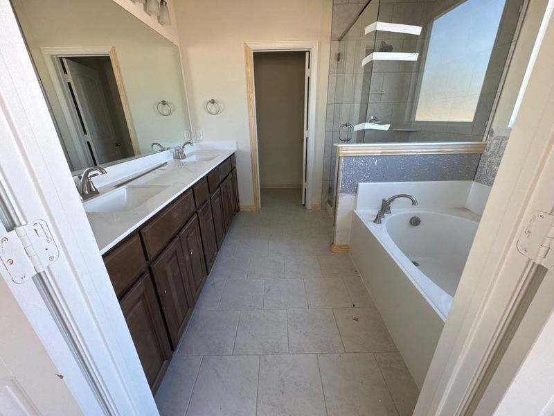 In-progress construction of a new home in Oak Grove Addition, Springtown, TX (Image 6). In-progress construction of a new home in Oak Grove Addition, Springtown, TX (Image 6).