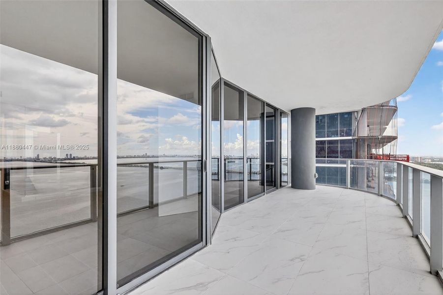 Furnished interior view inside a new home in , Miami (Image 16).