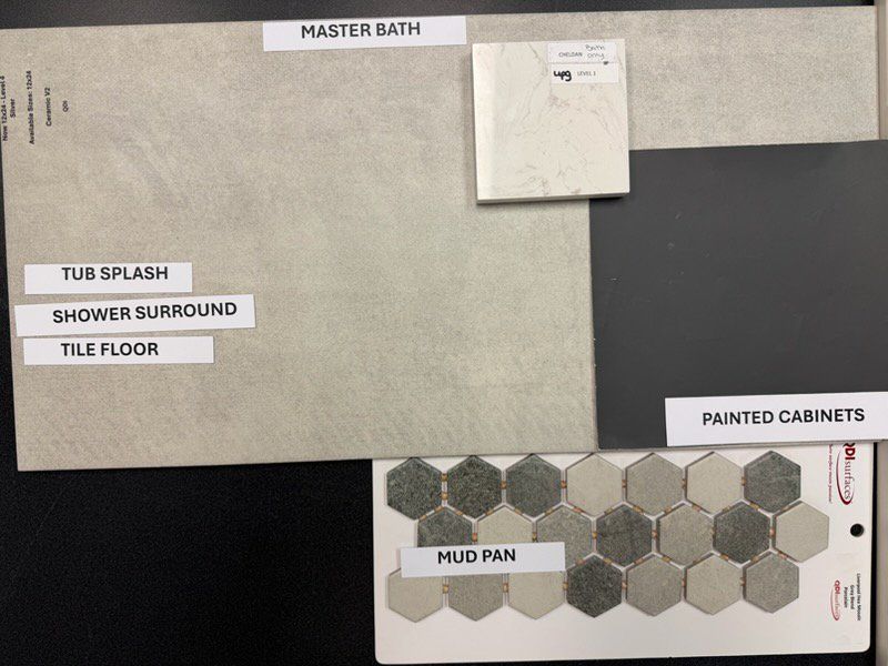 Sample of building materials used in homes in Arbor Oaks, Boyd (Image 5).