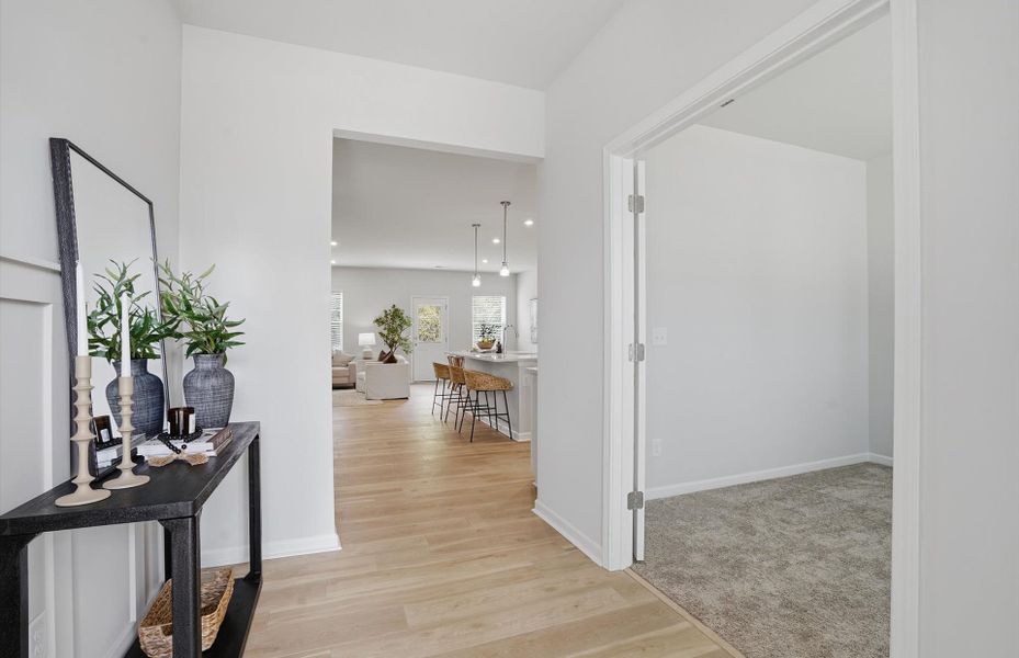 Furnished interior view inside a new home in Indigo Park, Easley (Image 10).
