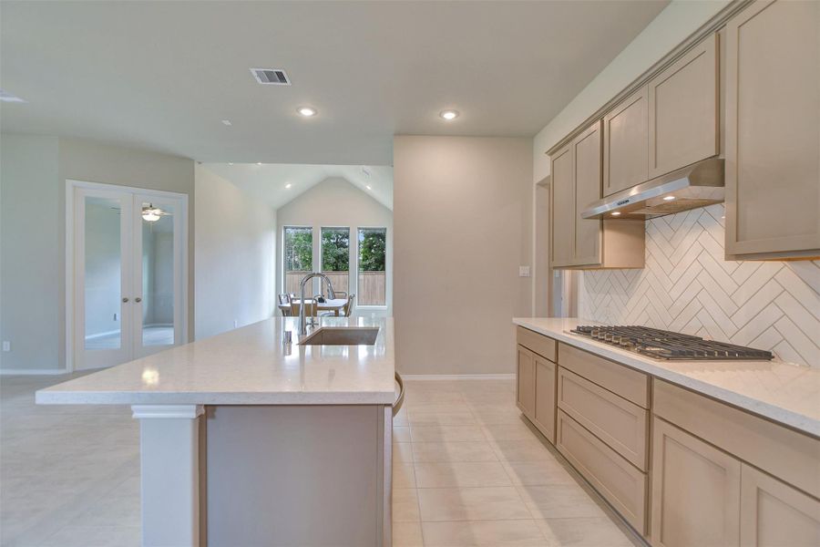 Furnished interior view inside a new home in The Highlands, Porter (Image 19).
