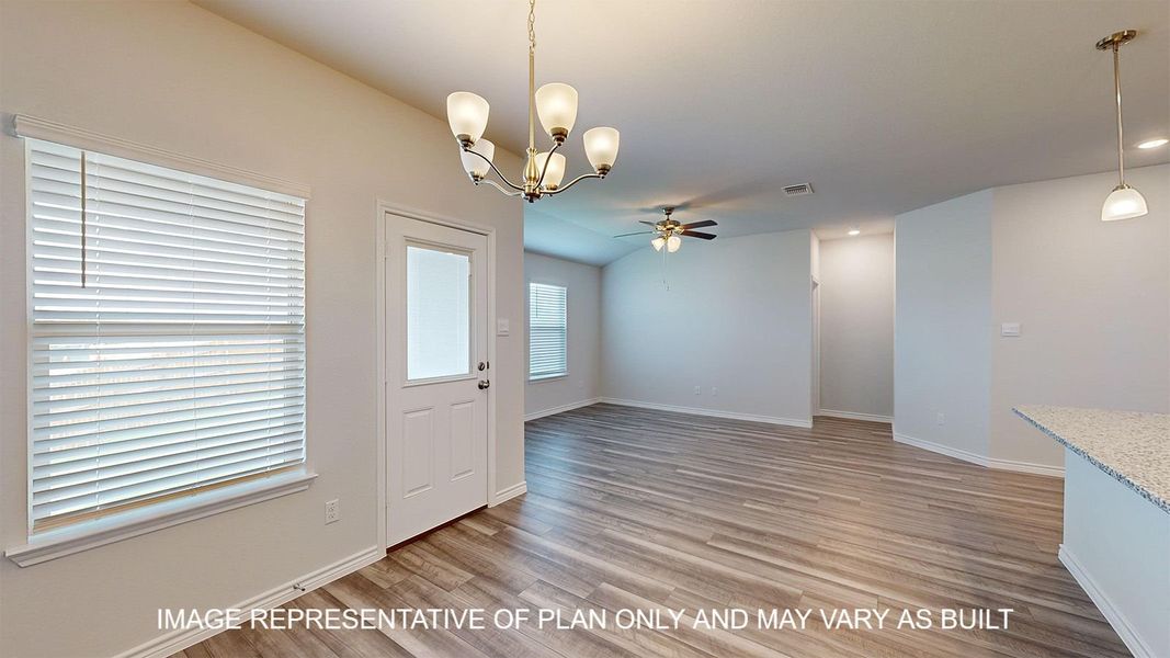 Spacious, unfurnished interior of a new home in Warrior's Legacy, Nolanville (Image 11).