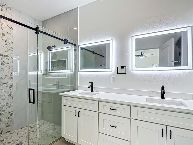 Furnished interior view inside a new home in , Lehigh Acres (Image 19).