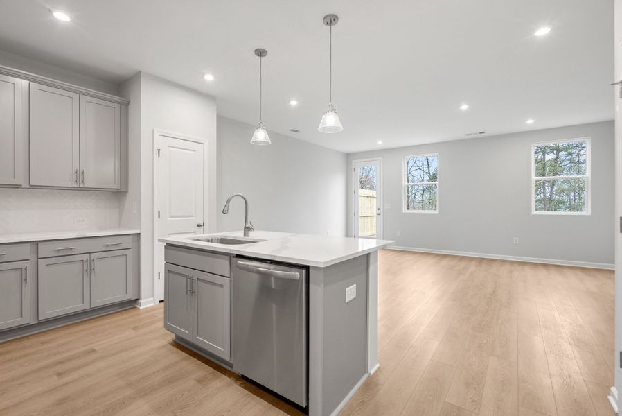 Representative furnished interior of a home built from the The Durant A by Davidson Homes LLC in Stegall Village, Emerson (Image 4).