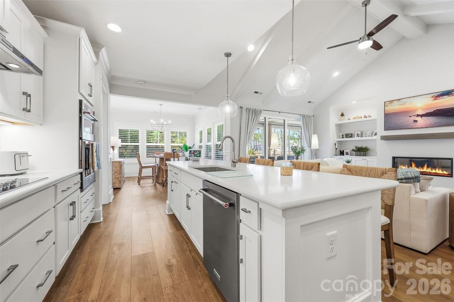Furnished interior view inside a new home in , Sunset Beach (Image 13).