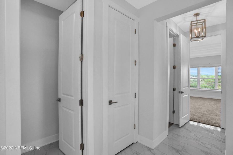 Spacious, unfurnished interior of a new home in TrailMark, St. Augustine (Image 34).