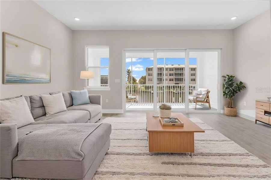 Furnished interior view inside a new home in , Punta Gorda (Image 9).