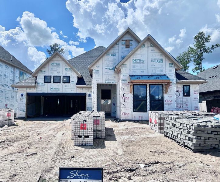 In-progress construction of a new home in Evergreen 55', Conroe, TX (Image 8). In-progress construction of a new home in Evergreen 55', Conroe, TX (Image 8).