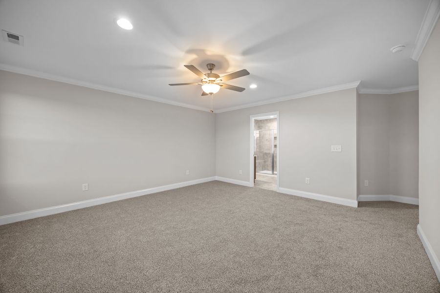 Spacious, unfurnished interior of a new home in Arbor Hills South II, Greenville (Image 37). Spacious, unfurnished interior of a new home in Arbor Hills South II, Greenville (Image 37).
