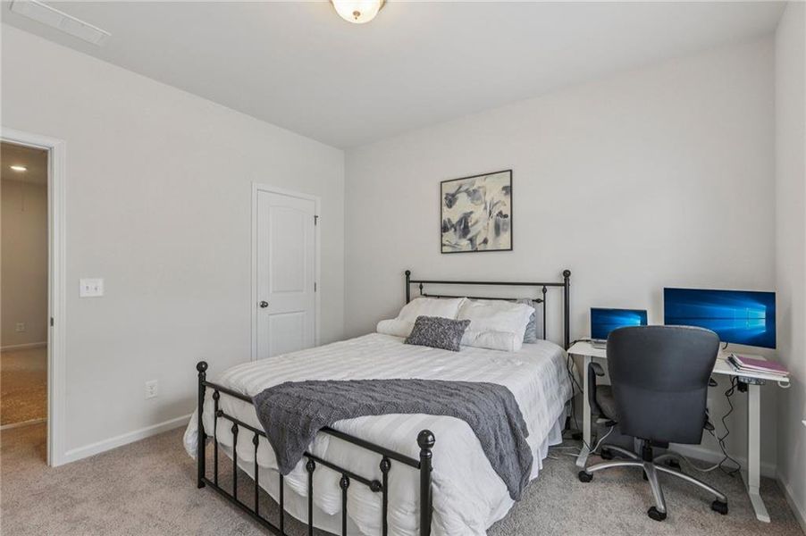 Furnished interior view inside a new home in Ellison Square, Sugar Hill (Image 31).