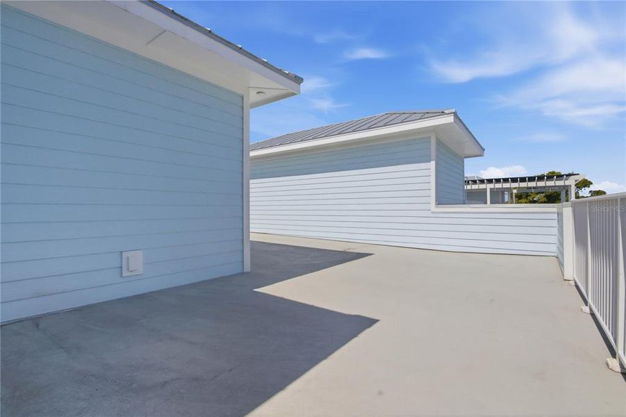 Exterior details and patio area of a home in , Dunedin (Image 22). Exterior details and patio area of a home in , Dunedin (Image 22).