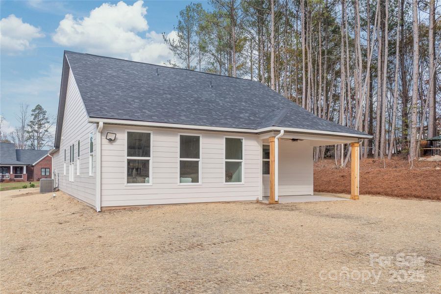 Exterior details and patio area of a home in , Lincolnton (Image 4).