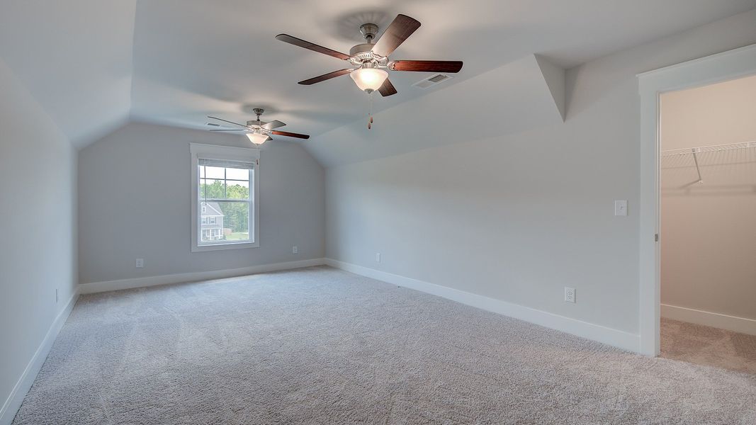 Representative furnished interior of a home built from the Margaret by DRB Homes in Saddleridge, Senoia (Image 29).