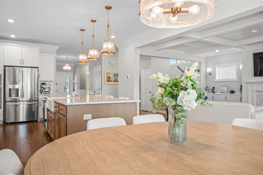 Furnished interior view inside a new home in , Summerville (Image 15).