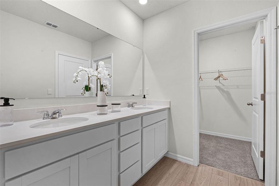 Furnished interior view inside a new home in Nona West, Orlando (Image 13).