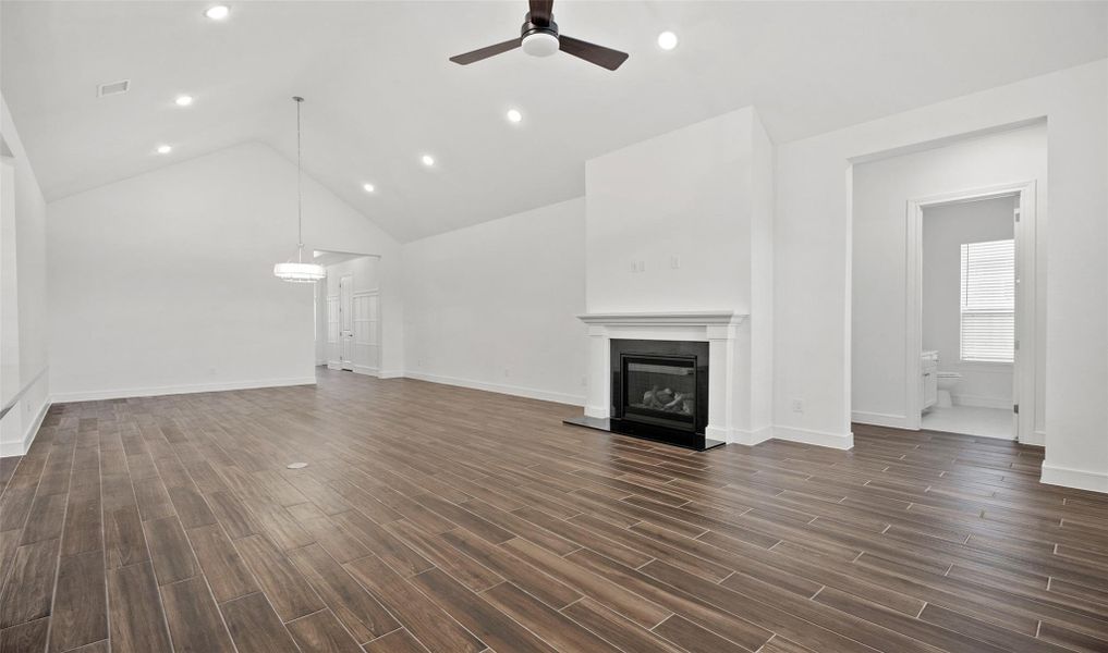 Open great room (*Photo not of actual home and used for illustration purposes only.)