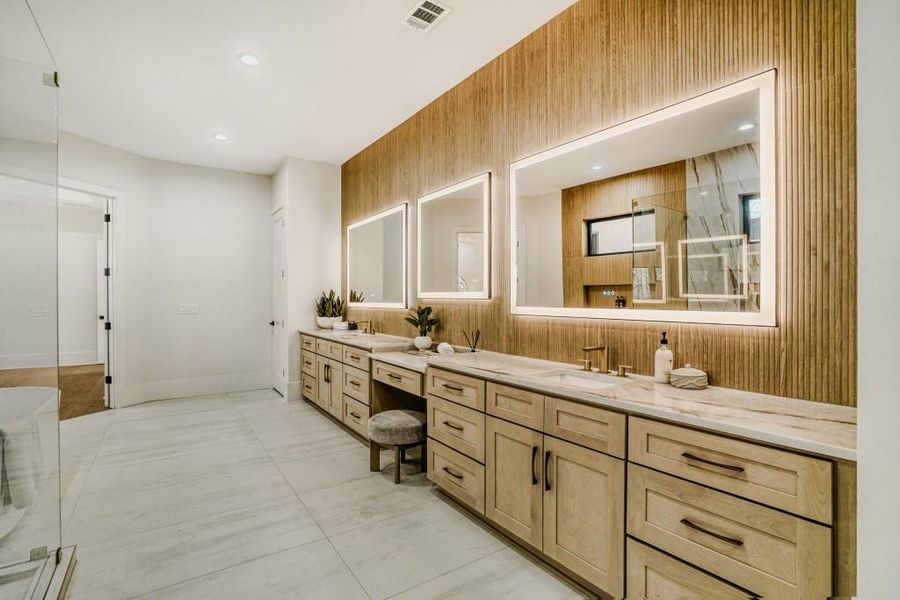 Furnished interior view inside a new home in , Lawrenceville (Image 16).