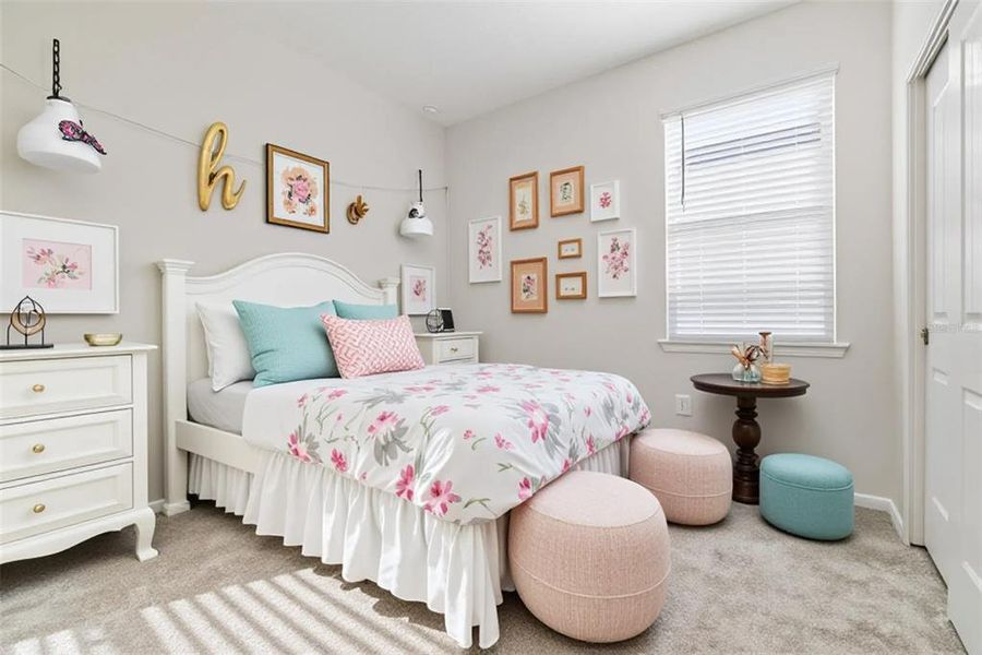 Furnished interior view inside a new home in , Clermont (Image 10).