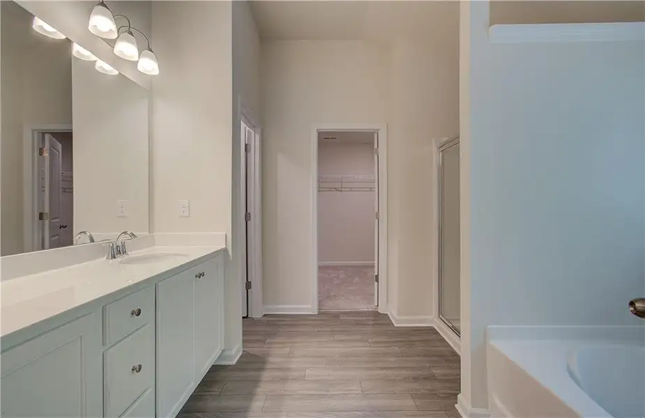 Furnished interior view inside a new home in , Lawrenceville (Image 8).