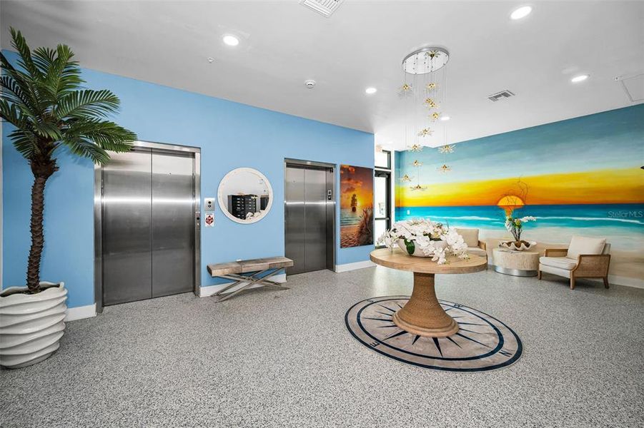 Furnished interior view inside a new home in , Madeira Beach (Image 15).