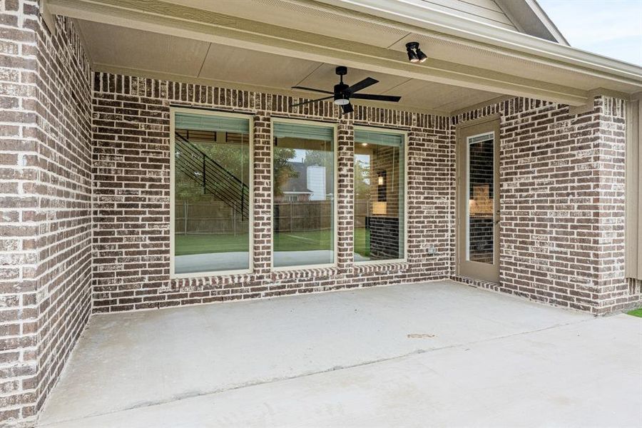 Furnished interior view inside a new home in Mockingbird Heights Classic 60, Midlothian (Image 13).
