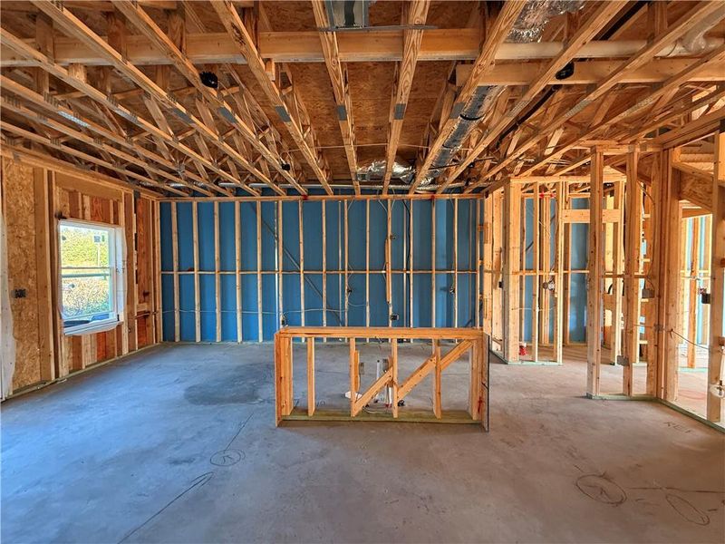 In-progress construction of a new home in Leydenview, Mableton, GA (Image 33).