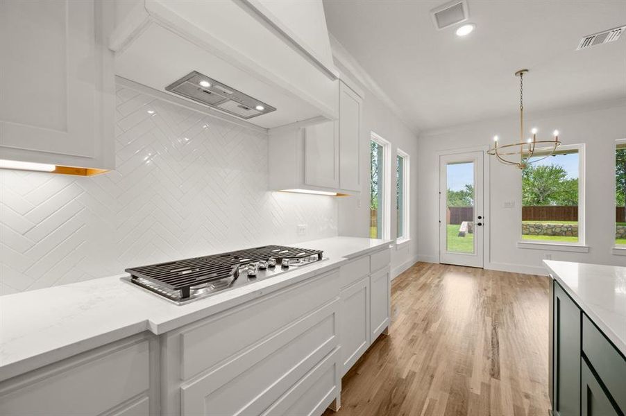 Furnished interior view inside a new home in Parks of Aledo, Aledo (Image 15). Furnished interior view inside a new home in Parks of Aledo, Aledo (Image 15).