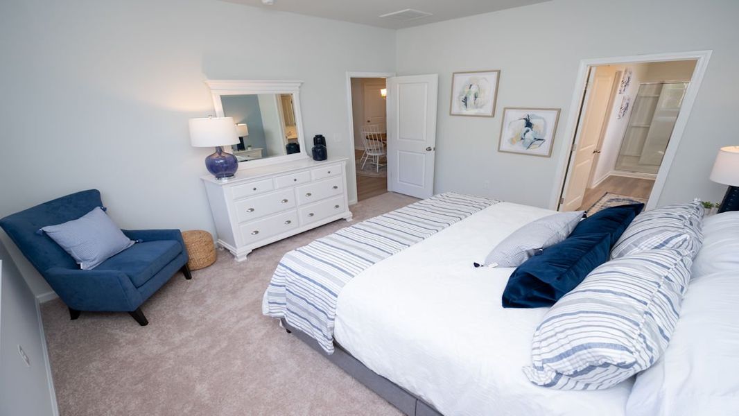 Representative furnished interior of a home built from the KERRY by D.R. Horton in Lochaven, Conway (Image 36).