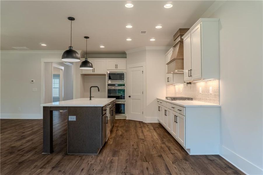 Furnished interior view inside a new home in Riverwalk, Monroe (Image 25).