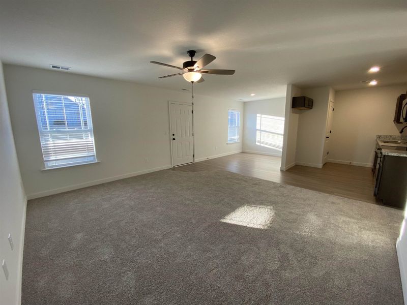 Spacious, unfurnished interior of a new home in Gentry Place, Spartanburg (Image 12).