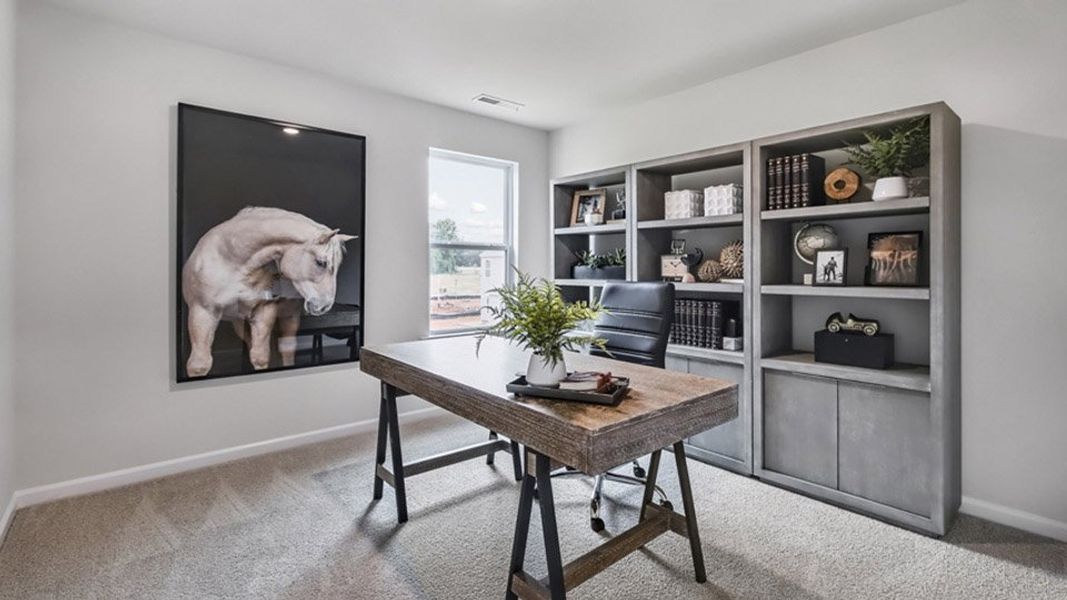 Furnished interior view inside a new home in Wilson's Ridge, Wilson's Mills (Image 15).
