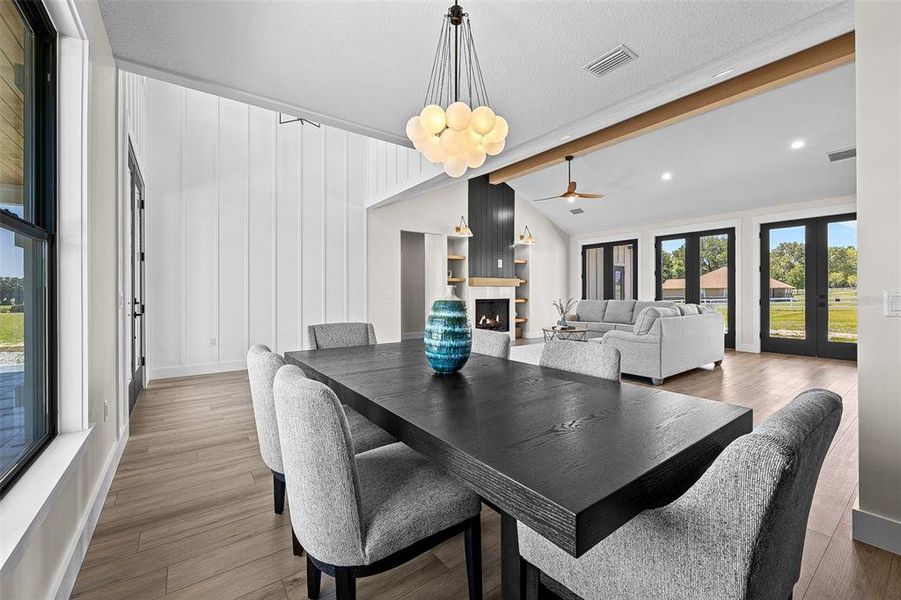 Furnished interior view inside a new home in , Lake City (Image 15).