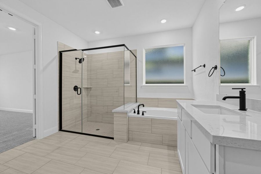 Furnished interior view inside a new home in The Ridge at Northlake, Northlake (Image 10).
