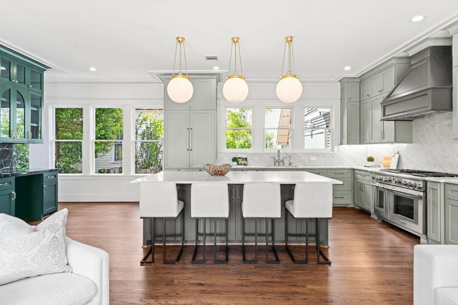 Photos are representative samples of the builder’s previous work and may not reflect the exact finishes, materials, layout, or features of the home being offered. Actual specifications, design selections, and details may vary. Buyer to independently verify all features and selections.