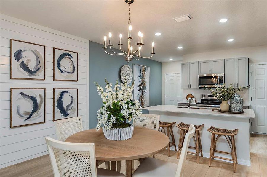 Furnished interior view inside a new home in , Haines City (Image 5). Furnished interior view inside a new home in , Haines City (Image 5).