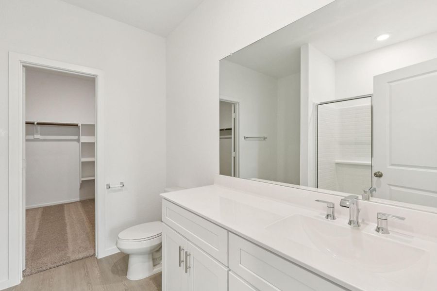 Furnished interior view inside a new home in Mavera, Conroe (Image 5).